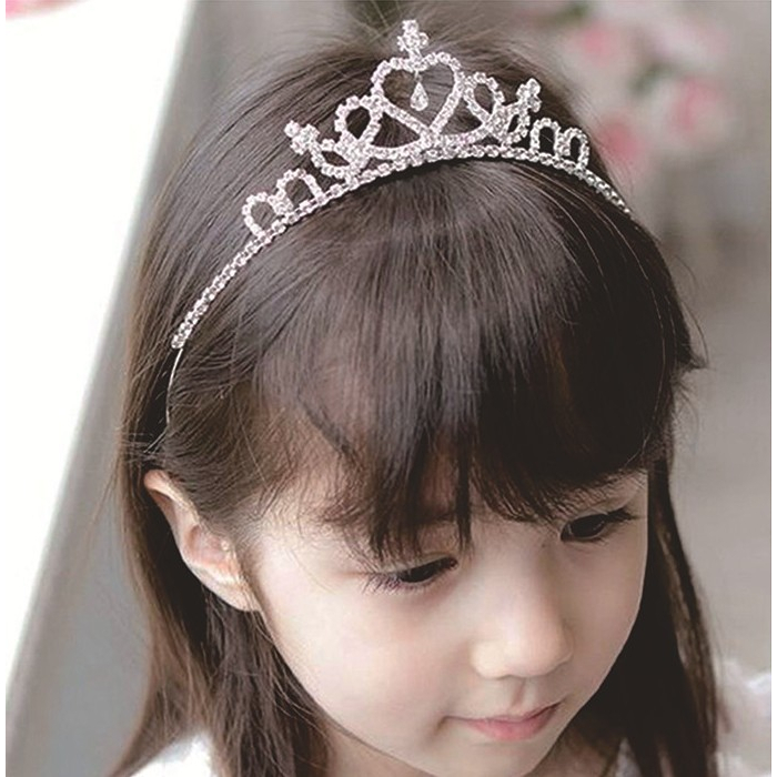 DOMMO - D6109 Bando Mahkota F5140 / Wanita Korea Fashion / Bando Anak / Bando Princess / Bandana Mahkota