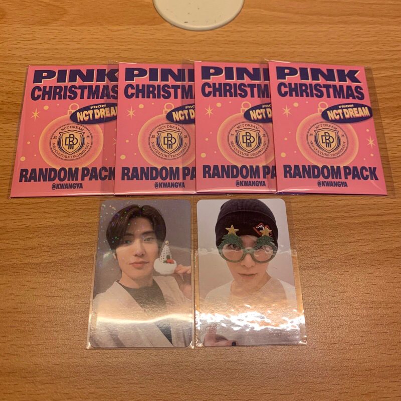[Clearance Sale] NCT 127 DREAM AESPA Pink Christmas Random Pack Sealed Unsealed Jaehyun Doyoung Haec