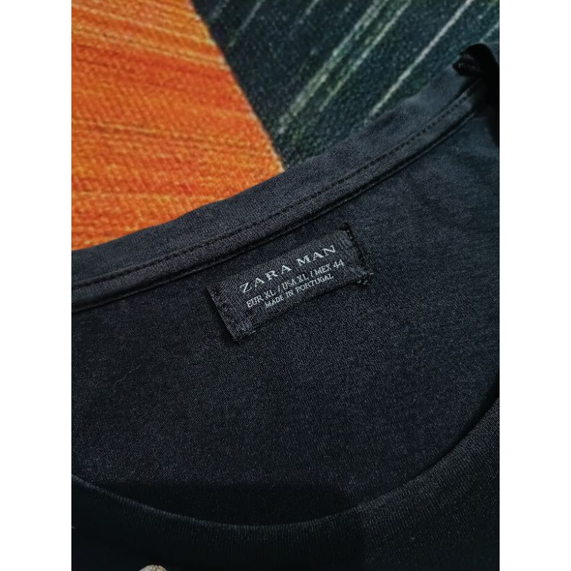 zara man skull shirt