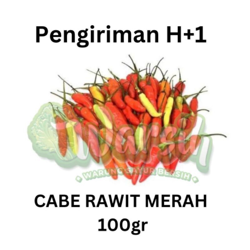 

WARSIH • CABE RAWIT MERAH 100 GR