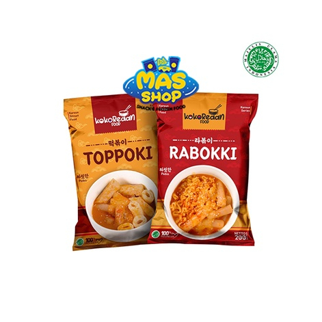 kOKOREAN toppoki kOKOREAN rabokki tteoboki topoki murah homamade Ramyeon Tteokbokki RAPOKKI Tteokbokki Korea Halal