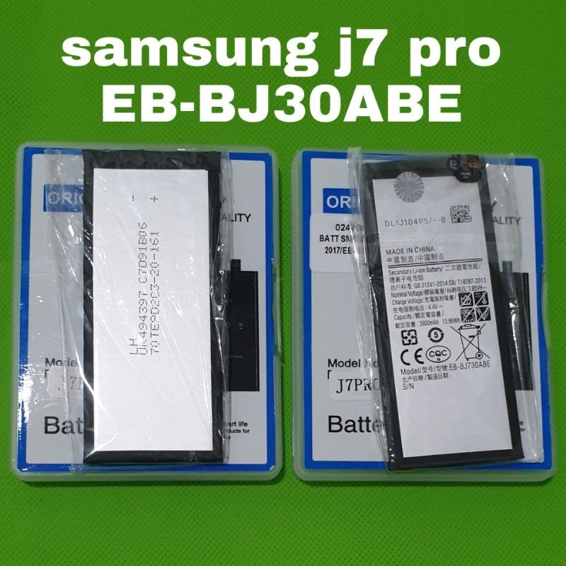 batu batre baterai samsung j730 j7 pro eb-bj730abe ori 100a