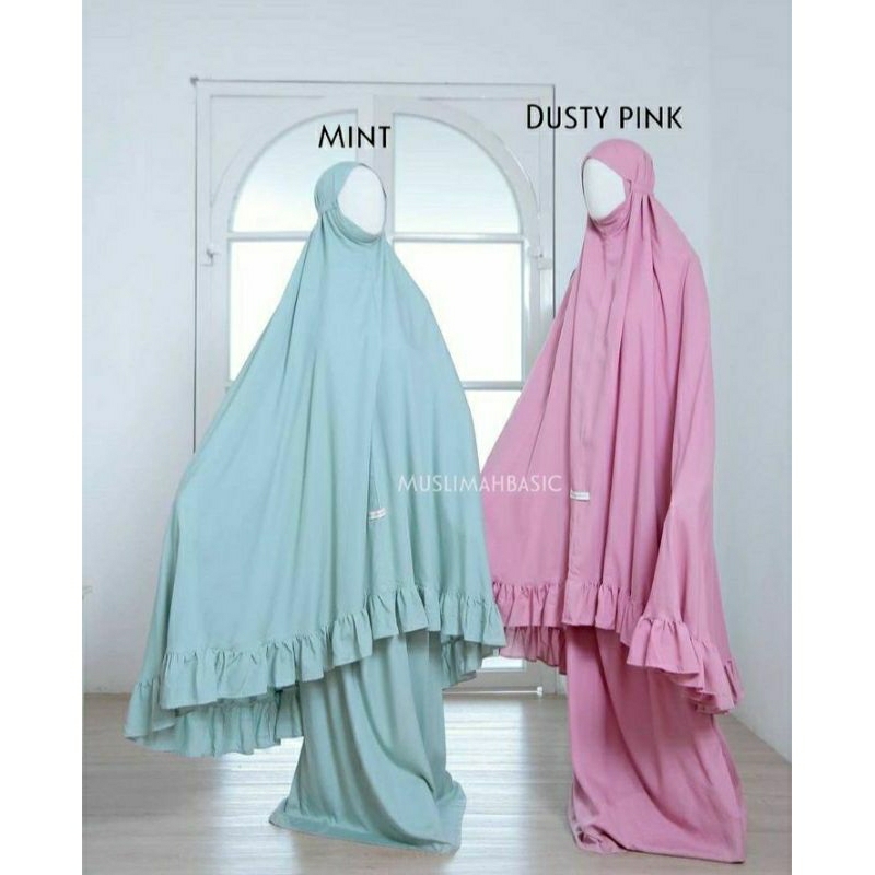 JAMEELA MUKENA by MUSLIMAH BASIC ~ Preloved