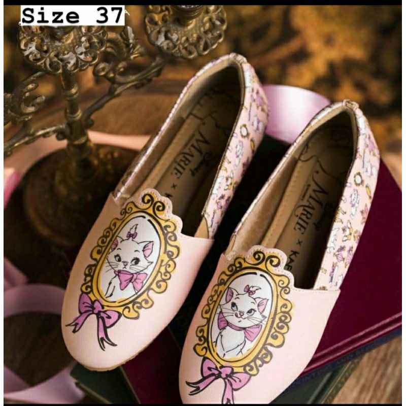 (NEW) Duchess Round Slip On Peach, Disney X KaerysLeika