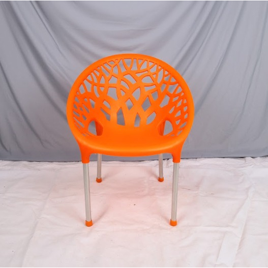 KR5 - Kursi Santai JARING Twinpan / Kursi Teras Minimalis / Kursi Taman kaki stainless KR-5 TwinPan 