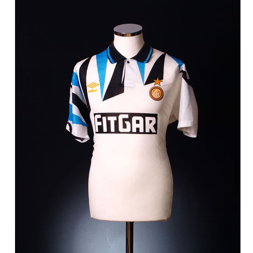 JERSEY INTER 1991 AWAY PRINTING