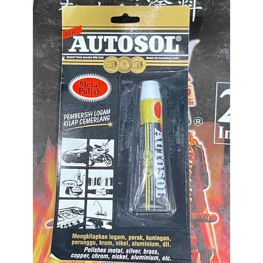 AUTOSOL METAL POLISH 15 GR PEMBERSIH KARAT LOGAM BESI PENGKILAP BESI