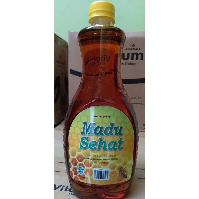 

Madu Sehat 640 ml Madu manis - Exp : 2025