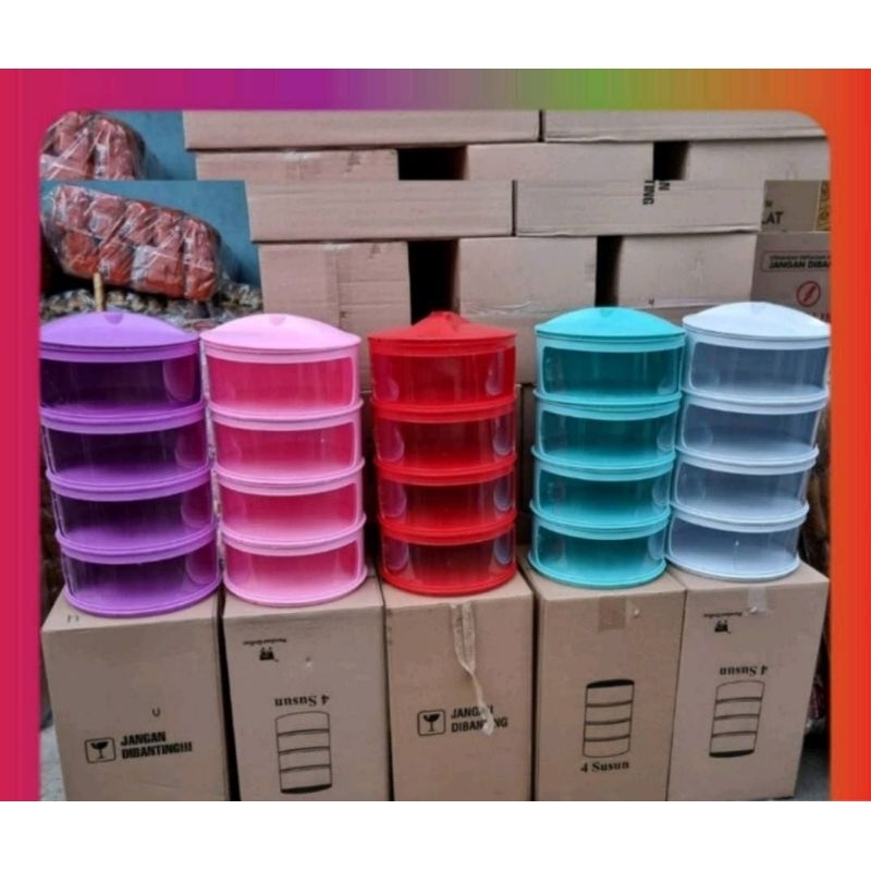 Tudung Saji Susun Warna