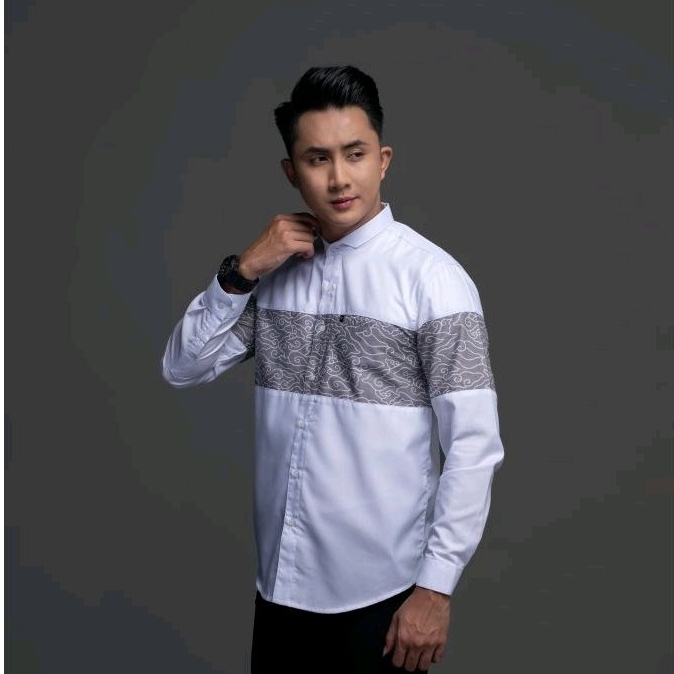 FADKHERA WIDAN - BAJU KOKO MODERN BATIK FADKHERA KEMKO PRIA DEWASA