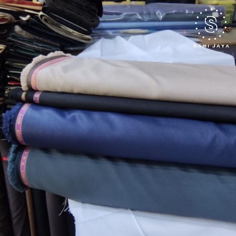 kain jas glossy kilat bahan kain jas wedding premium