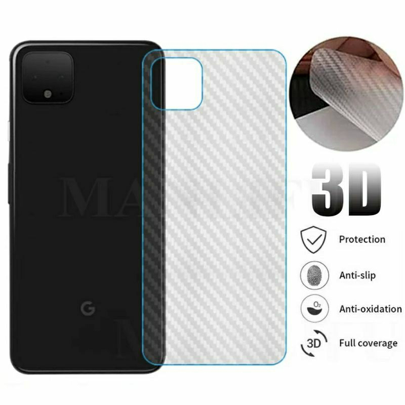 Skin Carbon 3D Google Pixel 1 2 2 xl 3 3a xl 4 4a 4xl 5 5a 6 6a 7 7 Pro