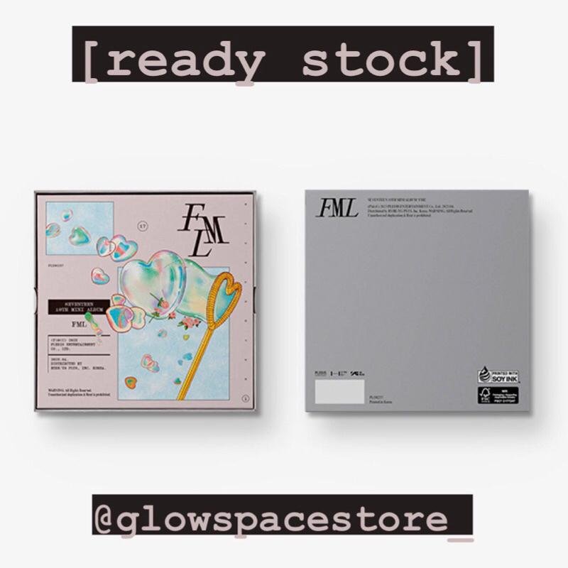 ALBUM SEVENTEEN FML CARAT VERSION CARVER HOSHI WOOZI SCOUPS MINGYU JEONGHAN JOSHUA JUN WONWOO DK DIN