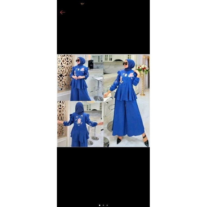 set kulot by art fashion boutique