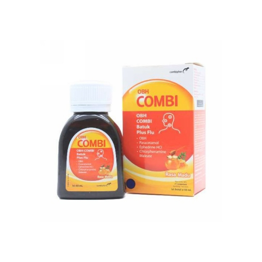 OBH COMBI BATUK PLUS FLU MADU 60 ML