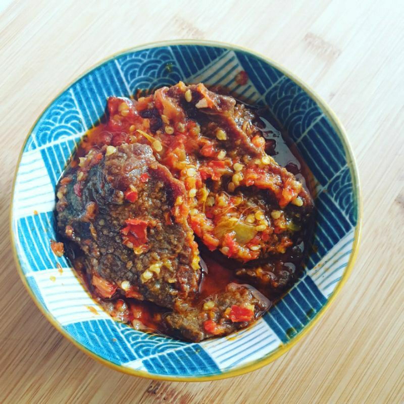 

Dendeng Balado Sapi Pedas asli padang
