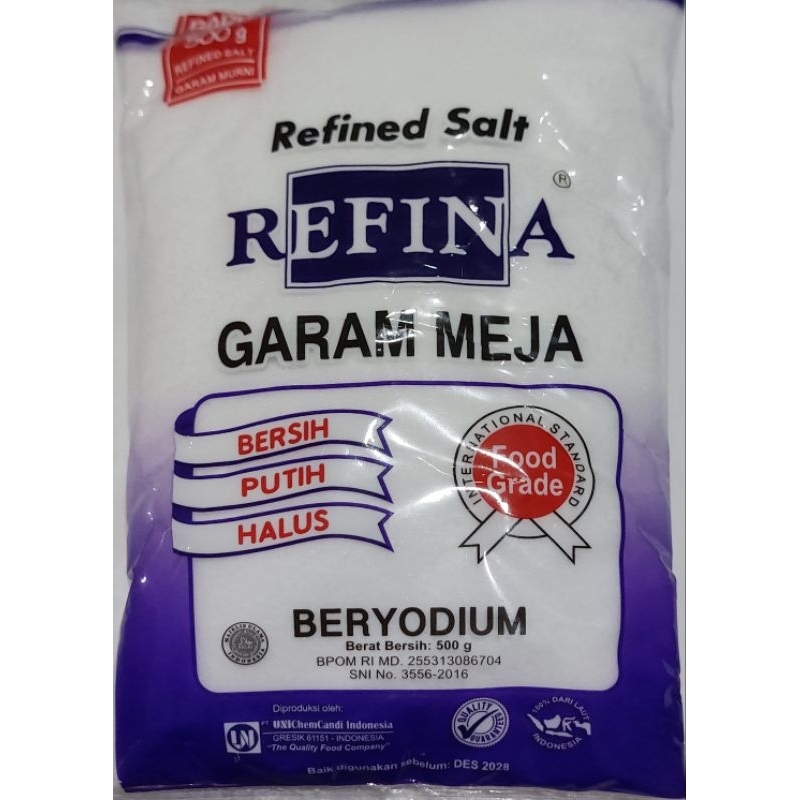 

Garam Refina 500 gram