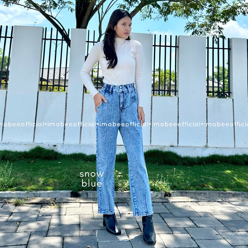 BOYFRIEND JEANS FELICIA // BF JEANS SNOW DOUBLE BUTTON // BF JEANS KARET