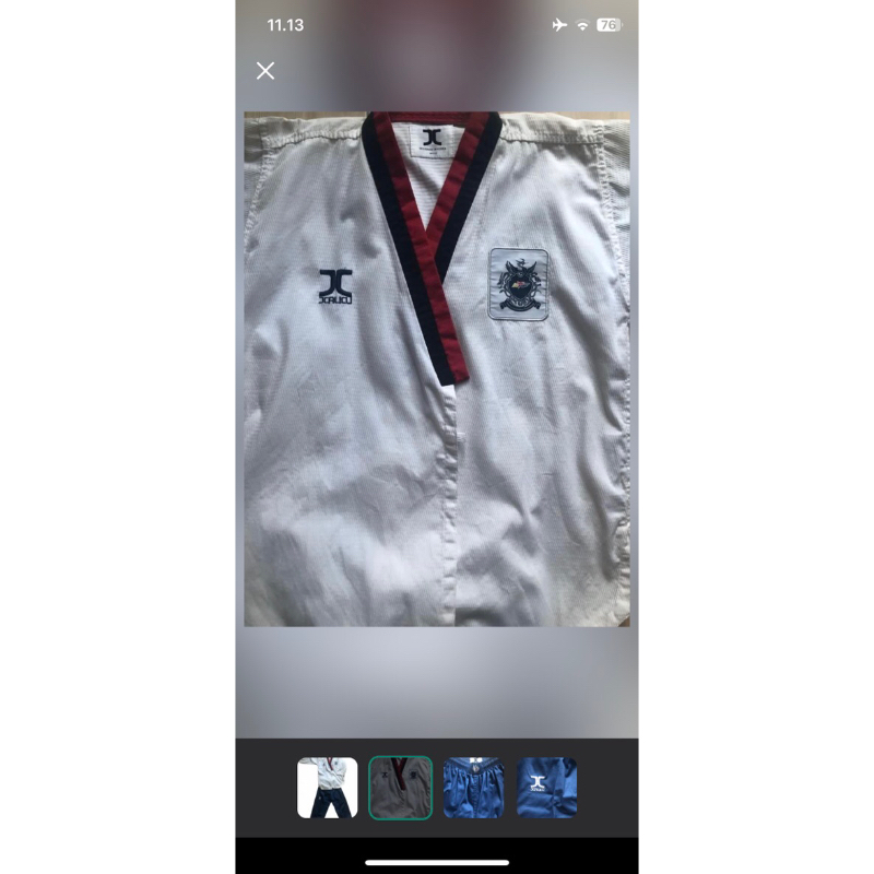 JCalicu Poomsae Male Dobok