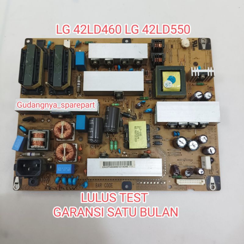PSU LG 42LD550 42LD460 REGULATOR POWER SUPPLY MESIN TV LCD LG  POWER SUPLAY