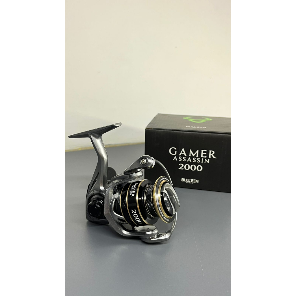 Reel Bullzen Gamer Assassin 1000 - 6000 / reel pancing / Reel joran / reel murah/ reel spinning