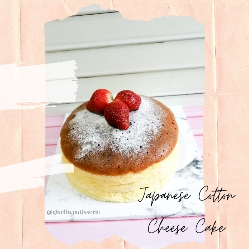 

Japanese Cheese Cake kue ulang tahun