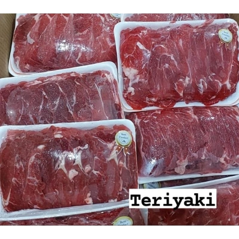 

Daging Slice Teriyaki Premium 500gram