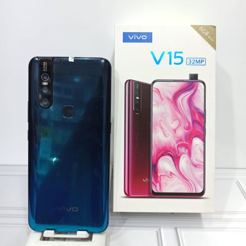 Vivo V15 6/64 Handphone Second Fullset original Bergaransi