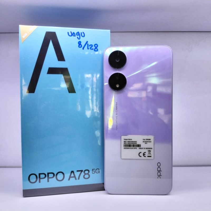 Oppo A78 5G RAM 8+8GB ROM 128GB