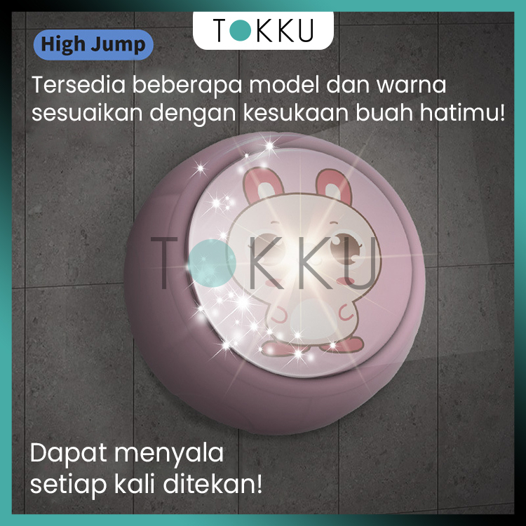 TOKKU Height Finder Jump High Mainan Berhitung Anak/Pertumbuhan Badan Anak/Loncat/Bahasa Inggris