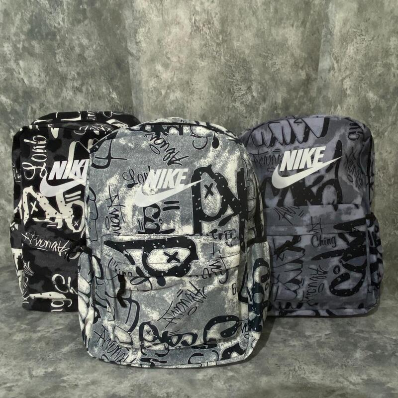 Tas Ransel Sekolah Pria 01314090 Tas Import Kekinian Bermotif