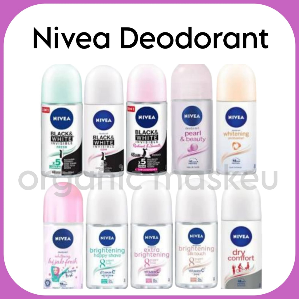 (BPOM) NIVEA DEODORANT ROLL ON