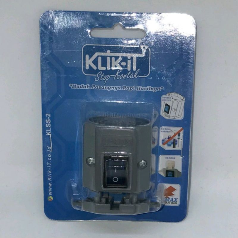 Klik-It Stop Kontak Switch On/OFF - Cable Socket ON/OFF