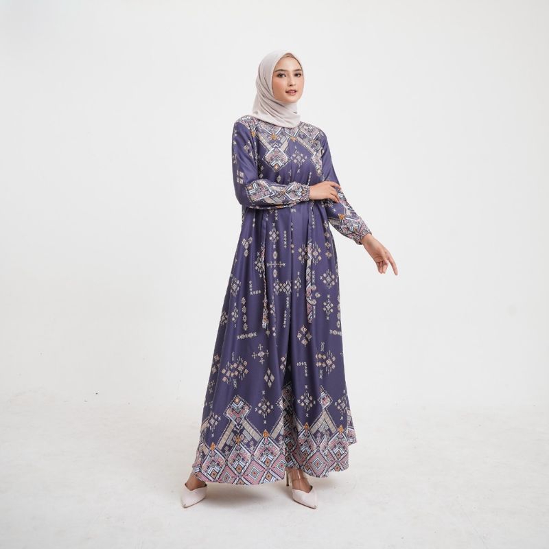 Kain Gamis Maxmara n Di*rSilk motif terbaru Kamillia  harga per0.5m