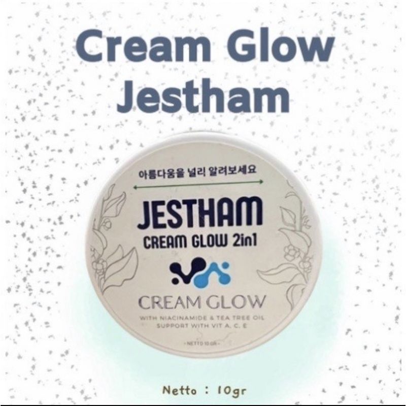 JESTHAM Cream Korea Glow 2in1