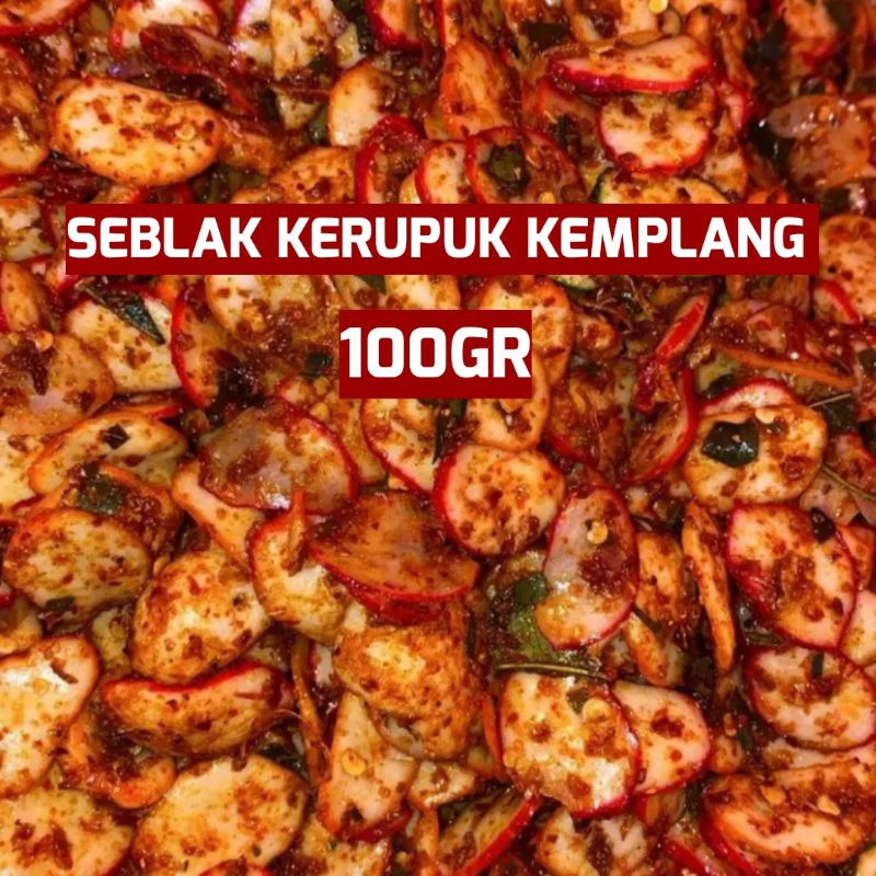 

SEBLAK KERUPUK KEMPLANG/SEBLAK KERUPUK BAWANG 100GR