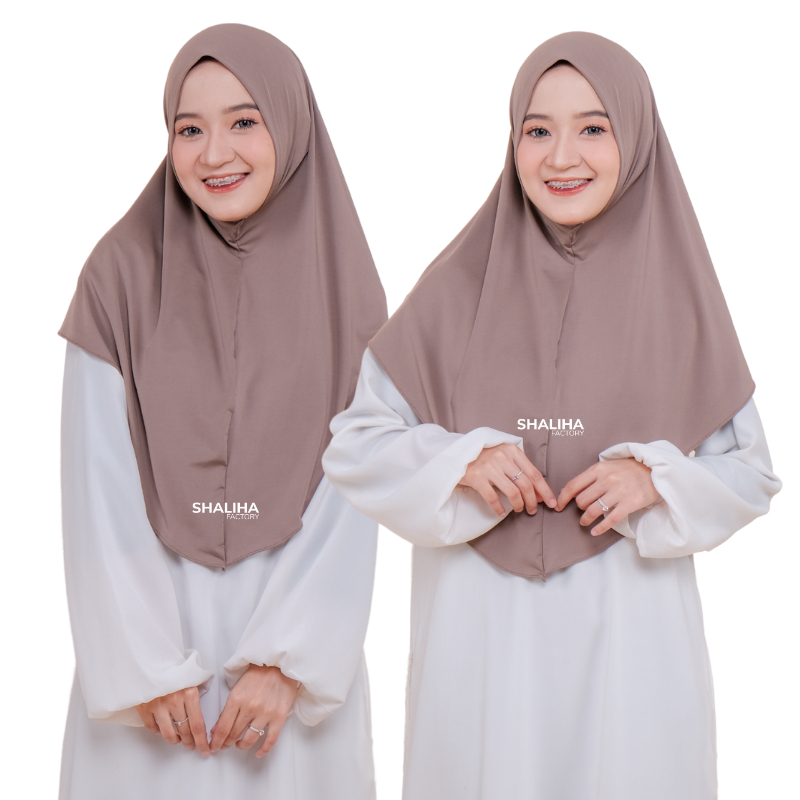 ShalihaFactory - Jilbab Instan Jersey Anti Tembem Non Pet | Daisy Hijab Instan