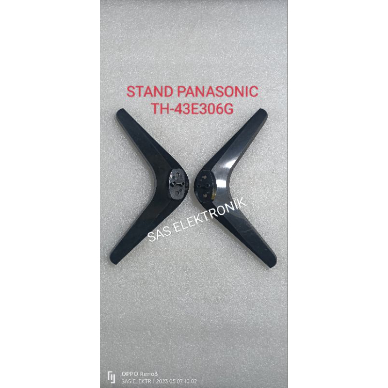 STAND KAKI PEDESTAL DUDUKAN TV LED PANASONIC TH-43E306G TH-43E306 G TH-43D306G TH-43D306 G