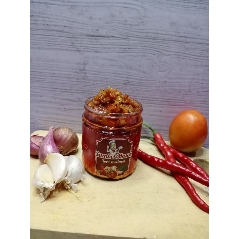 

Sambal cumi/ sambal teri/ sambal cakalang/ sambal bawang geprek/ sambal mazee