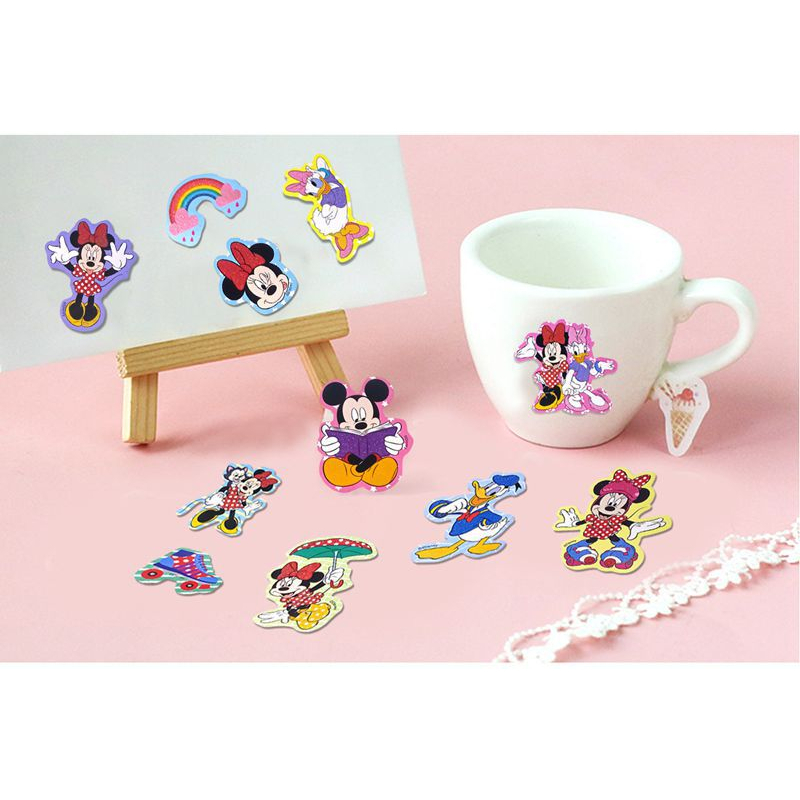 Sticker Pack Karakter Frozen Mickey Minnie Mouse Sofia Cars Paw Patrol Anpanman Tsum Tsum Princess Stitch