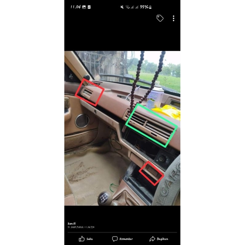 kisi" ac mobil honda accord executive 84-85