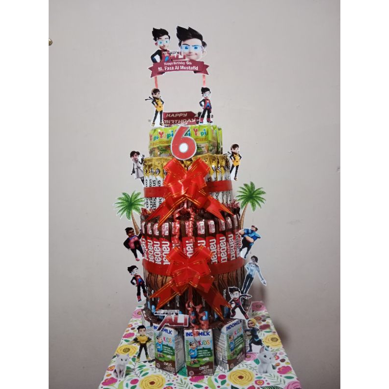

Snack tower/snack susun ultah, khitan, syukuran, dll murah berkualitas