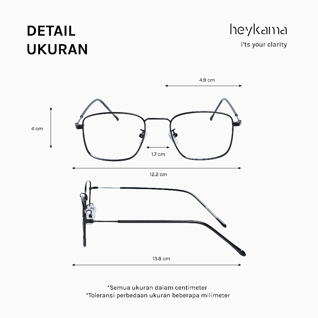 heykama - Frame Kacamata Hatsu