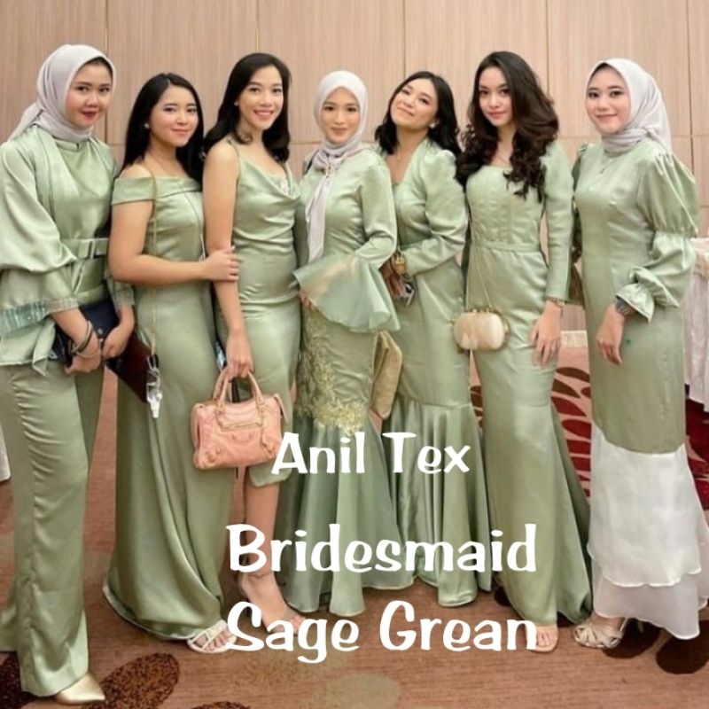 Paket Seragaman Bridesmaid / Baju Nikah / Baju Wisuda / Seragaman Keluarga