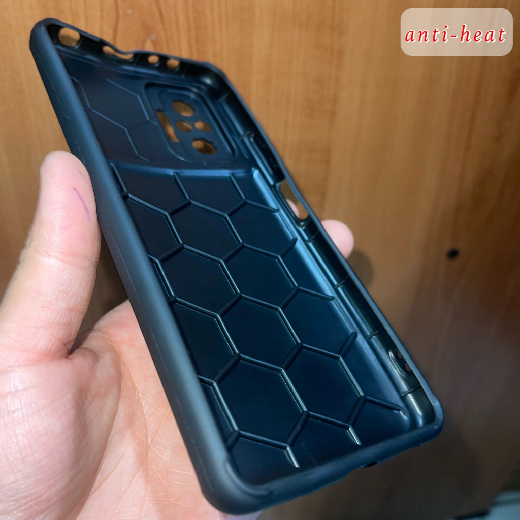 CP ANTI-HEAT soft case hitam XIAOMI POCO M4 PRO / POCO X4 PRO 5G