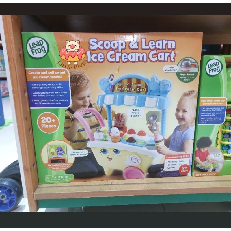 Leapfrog ice cream cart