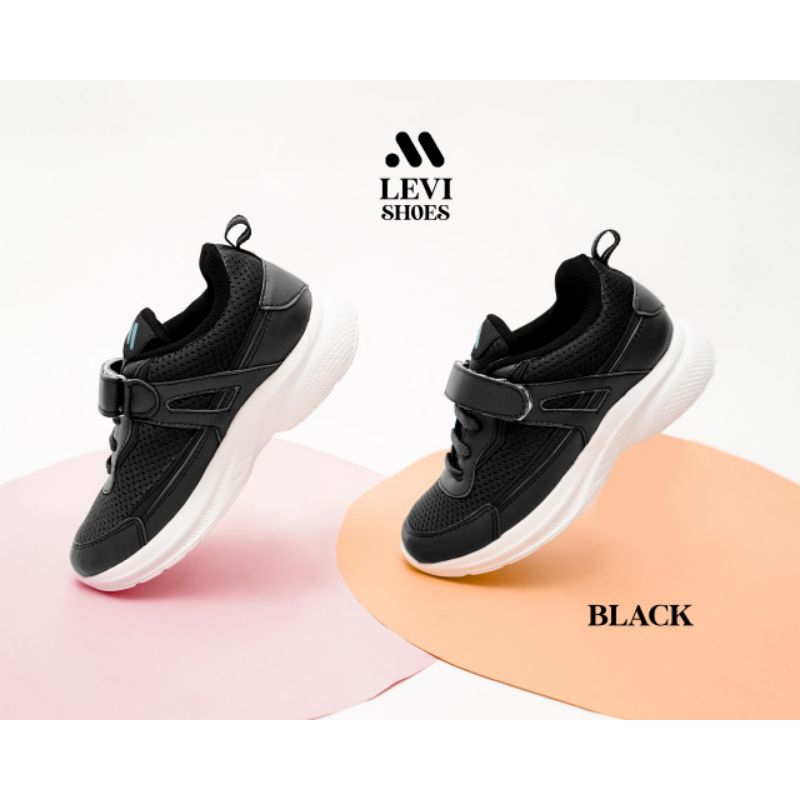 Levi Shoes by Miliqi Sepatu Sekolah Anak Unisex