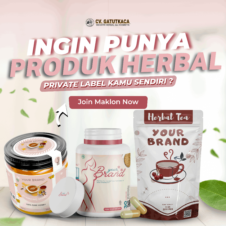 JASA MAKLON HERBAL / OBAT TRADISIONAL MOQ MULAI DARI 500 pcs