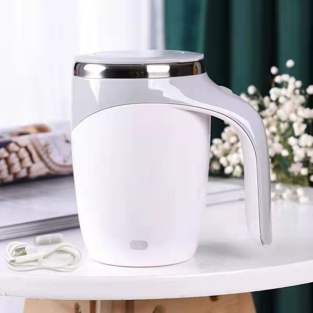 Automatic Magnetic Stirring Cup Gelas Aduk Sendiri Otomatis Unik 0888