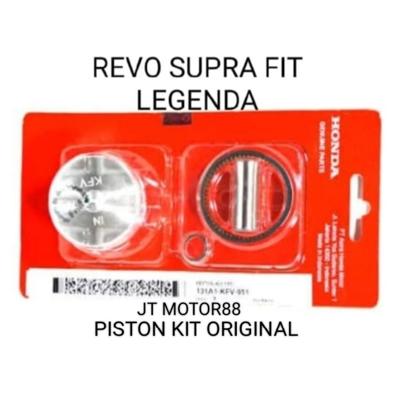PISTON KIT REVO SUPRA FIT LEGENDA ORIGINAL